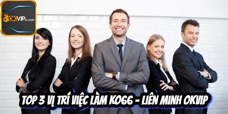 Top 3 vị trí việc làm KO66 - Liên Minh Okvip.jpg